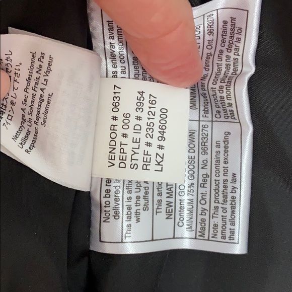 Eddie Bauer Down Vest with Faux Fur Collar -XS - Picture 5 of 7